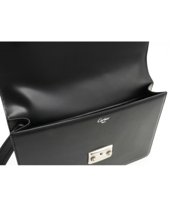 Cartier Pasha line second bag clutch calf leather black L1000230 Toutes les collections ici