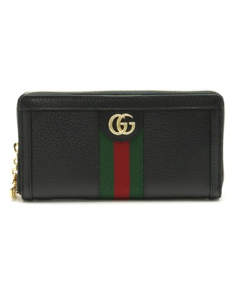 GUCCI Gucci Offidia Zip Around Round Wallet Leather Black Green Red 523154 2 - 3 jours ouvrés.