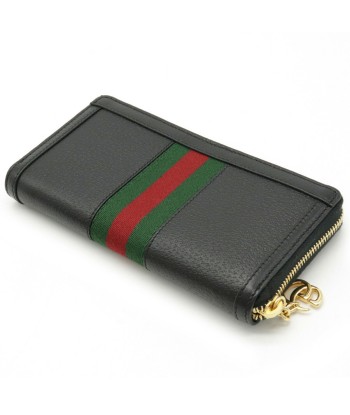 GUCCI Gucci Offidia Zip Around Round Wallet Leather Black Green Red 523154 2 - 3 jours ouvrés.