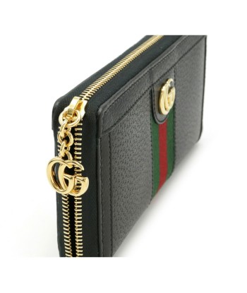 GUCCI Gucci Offidia Zip Around Round Wallet Leather Black Green Red 523154 2 - 3 jours ouvrés.