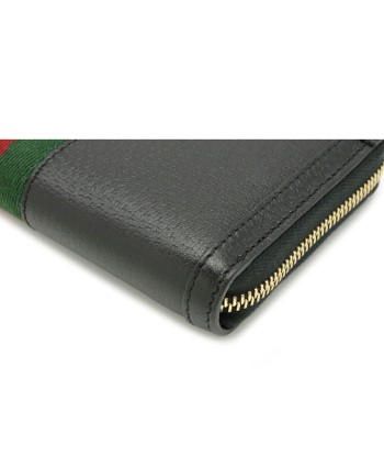 GUCCI Gucci Offidia Zip Around Round Wallet Leather Black Green Red 523154 2 - 3 jours ouvrés.