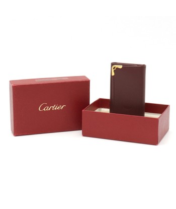 Cartier mast line quadruple key case Bordeaux L3000453 du meilleur 