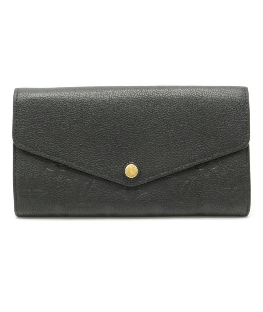 LOUIS VUITTON Louis Vuitton Monogram Amplant Portofeuil Sarah Bi-Fold Wallet Leather Noir Black M61182 online