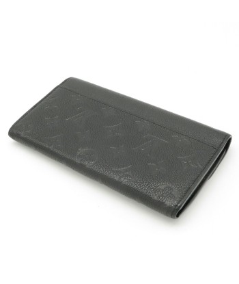 LOUIS VUITTON Louis Vuitton Monogram Amplant Portofeuil Sarah Bi-Fold Wallet Leather Noir Black M61182 online