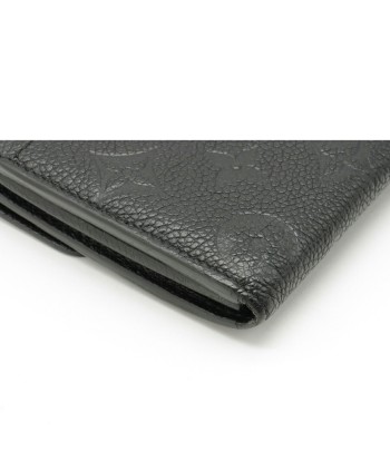 LOUIS VUITTON Louis Vuitton Monogram Amplant Portofeuil Sarah Bi-Fold Wallet Leather Noir Black M61182 online