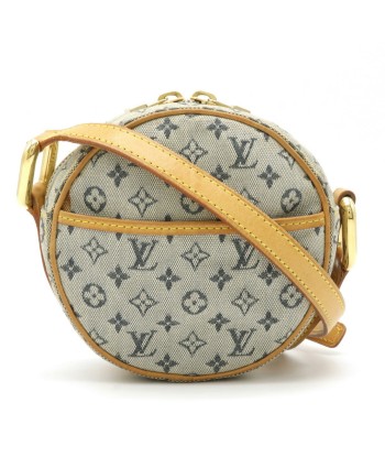 LOUIS VUITTON Monogram Mini Jeanne PM Shoulder Bag Pochette Canvas Blue M92001 d'Europe débarque