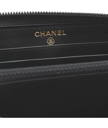 Chanel Boy Chanel Caviar Leather Coin Purse/coin Case Black Les magasins à Paris et en Île-de-France