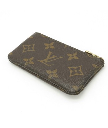 LOUIS VUITTON Monogram Pochette Cle Coin Case Purse Key Hook Missing M62650 Vous souhaitez 