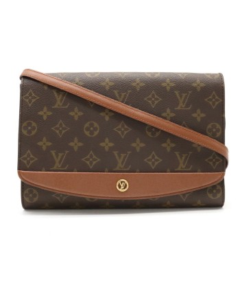 LOUIS VUITTON Monogram Bordeaux Shoulder Bag Clutch Second M51797 l'évolution des habitudes 