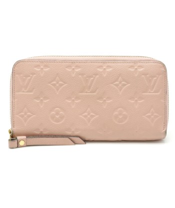 LOUIS VUITTON Monogram Amplant Zippy Round Purse Leather Rose Poodle Pink M64090 de l' environnement