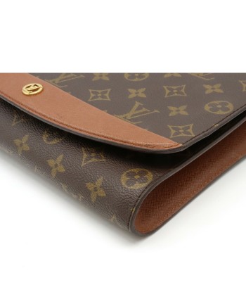 LOUIS VUITTON Monogram Bordeaux Shoulder Bag Clutch Second M51797 l'évolution des habitudes 