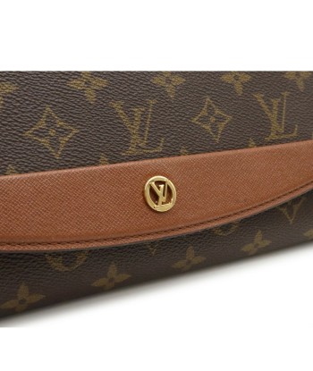 LOUIS VUITTON Monogram Bordeaux Shoulder Bag Clutch Second M51797 l'évolution des habitudes 