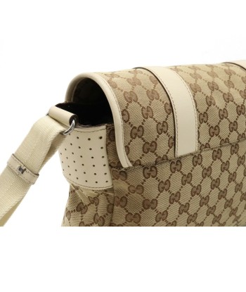 GUCCI Gucci GG canvas bag shoulder khaki beige ivory white 145859 acheter