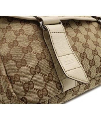 GUCCI Gucci GG canvas bag shoulder khaki beige ivory white 145859 acheter