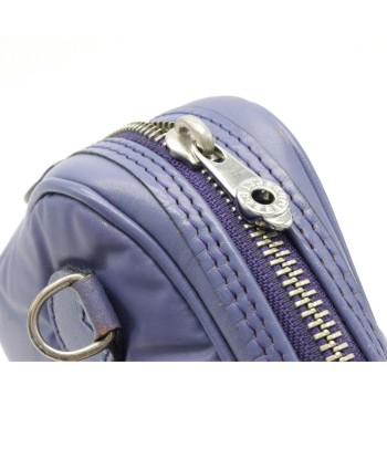 HUNTING WORLD Hunting World Shoulder Bag Pochette Battue Cloth Leather Purple Faites des économies