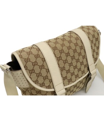 GUCCI Gucci GG canvas bag shoulder khaki beige ivory white 145859 acheter