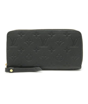 LOUIS VUITTON Monogram Amplant Zippy Round Purse Leather Noir Black M61864 soldes