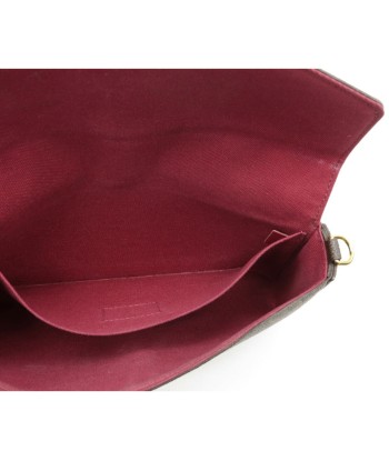 LOUIS VUITTON Monogram Pochette Felicy Felice Shoulder Bag Clutch Fuchsia M61276 pas cher 