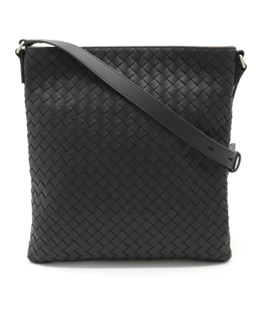 BOTTEGA VENETA Bottega Veneta Intrecciato Shoulder Bag Leather Black 577534 livraison et retour toujours gratuits