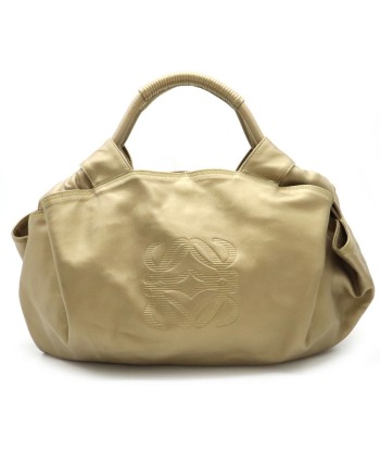 LOEWE Loewe Anagram Nappa Aire Handbag Leather Gold sur le site 