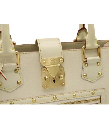 LOUIS VUITTON Louis Vuitton Suhari Fabulous Tote Bag Handbag Studs Leather Bron Cream Yellow M91815 Vous souhaitez 