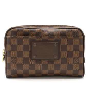 LOUIS VUITTON Louis Vuitton Damier Bumback Brooklyn Body Bag Waist Hip N41101 rembourrage situé sous