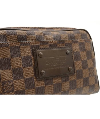 LOUIS VUITTON Louis Vuitton Damier Bumback Brooklyn Body Bag Waist Hip N41101 rembourrage situé sous