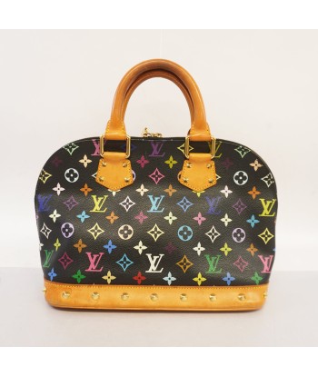 Auth Louis Vuitton Monogram Multicolore Alma M92646 Womens Handbag Noir le concept de la Pate a emporter 