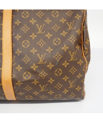 Auth Louis Vuitton Boston Bag Monogram Keepol 55 M41424 Unisex Profitez des Offres !