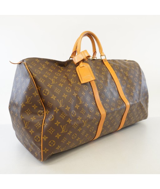 Auth Louis Vuitton Monogram Keepol 60 M41422 MenWomenUnisex Boston BagHandbag prix