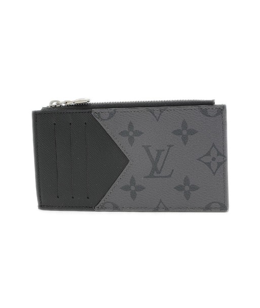 Louis Vuitton Monogram Eclipse Mens Monogram Eclipse Coin Purse/coin Case Monogram EclipseMonogram Reverse solde