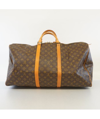 Auth Louis Vuitton Monogram Keepol 60 M41422 MenWomenUnisex Boston BagHandbag prix