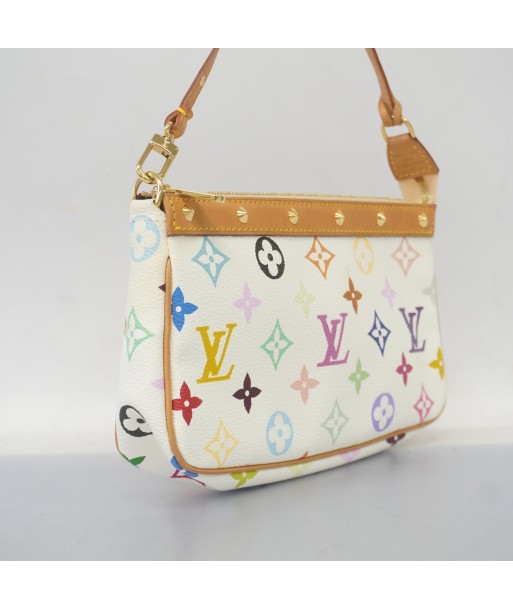 Auth Louis Vuitton Monogram Multicolore Pochette Accessoir M92649 Womens Pouch le concept de la Pate a emporter 