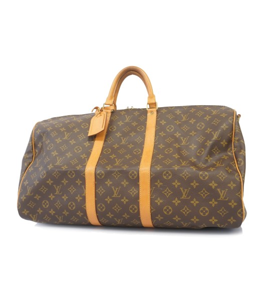 Auth Louis Vuitton Monogram Keepol Band Lier 55 M41414 Unisex Boston Bag sélection de produits