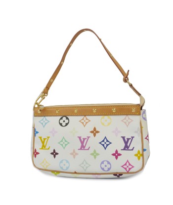 Auth Louis Vuitton Monogram Multicolore Pochette Accessoir M92649 Womens Pouch le concept de la Pate a emporter 