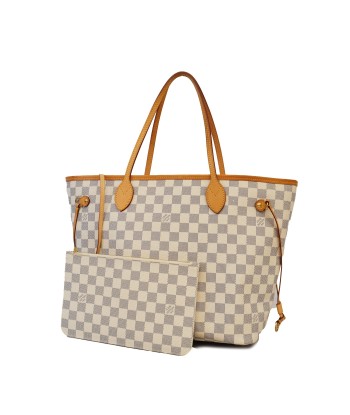 Auth Louis Vuitton Damier Azur Neverfull MM N41361 Womens Tote Bag Profitez des Offres !