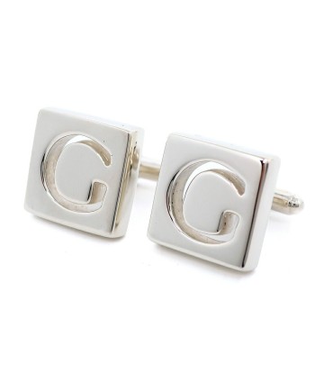 GUCCI Gucci G Silver 925 Mens Cufflinks meilleur choix