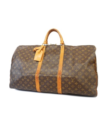 Auth Louis Vuitton Boston Bag Monogram Keepol 60 M41422 Unisex Les êtres humains sont 