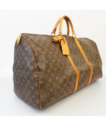 Auth Louis Vuitton Boston Bag Monogram Keepol 60 M41422 Unisex Les êtres humains sont 