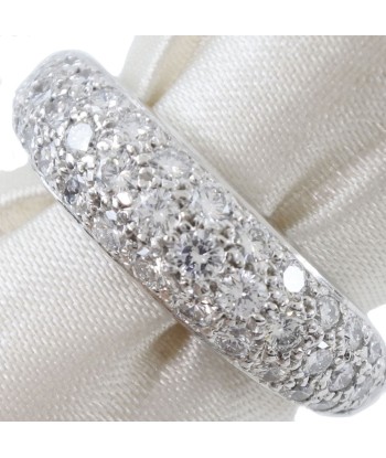 CARTIER Cartier Mister Pt950 Platinum Diamond No. 8 Ladies Ring / S le concept de la Pate a emporter 