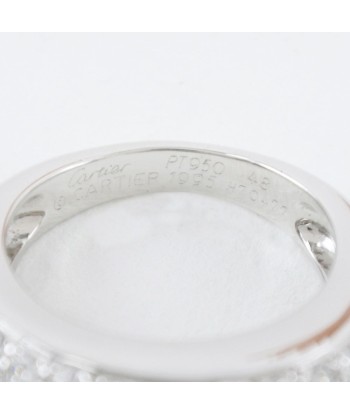 CARTIER Cartier Mister Pt950 Platinum Diamond No. 8 Ladies Ring / S le concept de la Pate a emporter 