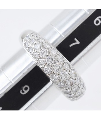 CARTIER Cartier Mister Pt950 Platinum Diamond No. 8 Ladies Ring / S le concept de la Pate a emporter 