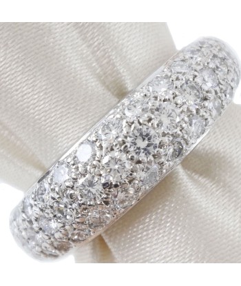 CARTIER Cartier Mister Pt950 Platinum Diamond No. 8 Ladies Ring / S le concept de la Pate a emporter 