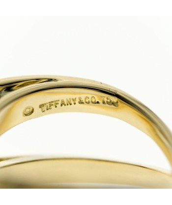 Tiffany Infinity Double Cross Elsa Peretti K18 Gold No. 8 Womens Rings / la colonne vertébrale