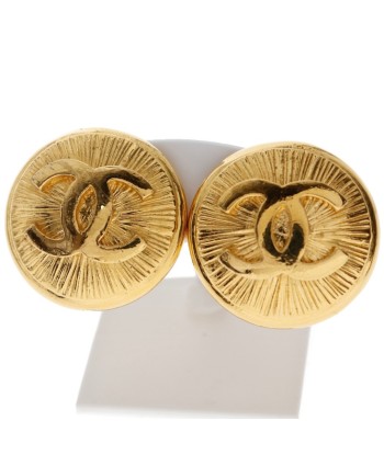 CHANEL Chanel Coco Mark Gold Plated Womens Earrings ou a consommer sur place