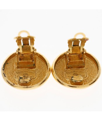 CHANEL Chanel Coco Mark Gold Plated Womens Earrings ou a consommer sur place