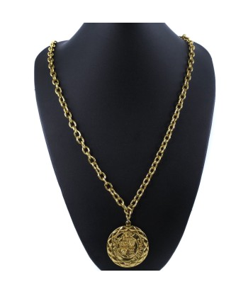 CHANEL Cambon Gold Plating Womens Necklace prix