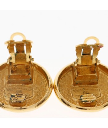 CHANEL Chanel Coco Mark Gold Plated Womens Earrings ou a consommer sur place