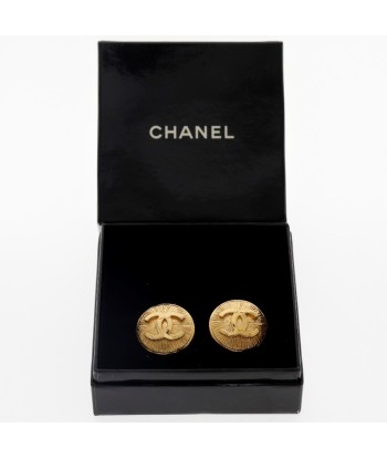 CHANEL Chanel Coco Mark Gold Plated Womens Earrings ou a consommer sur place