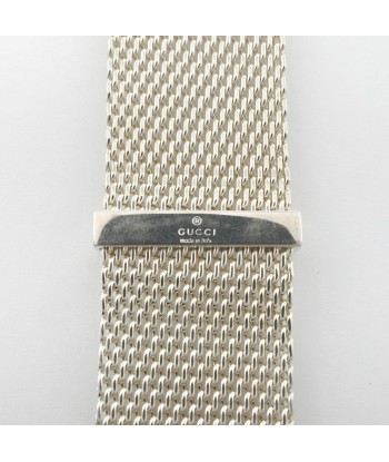 GUCCI Gucci mesh silver 925 ladies bracelet livraison et retour toujours gratuits